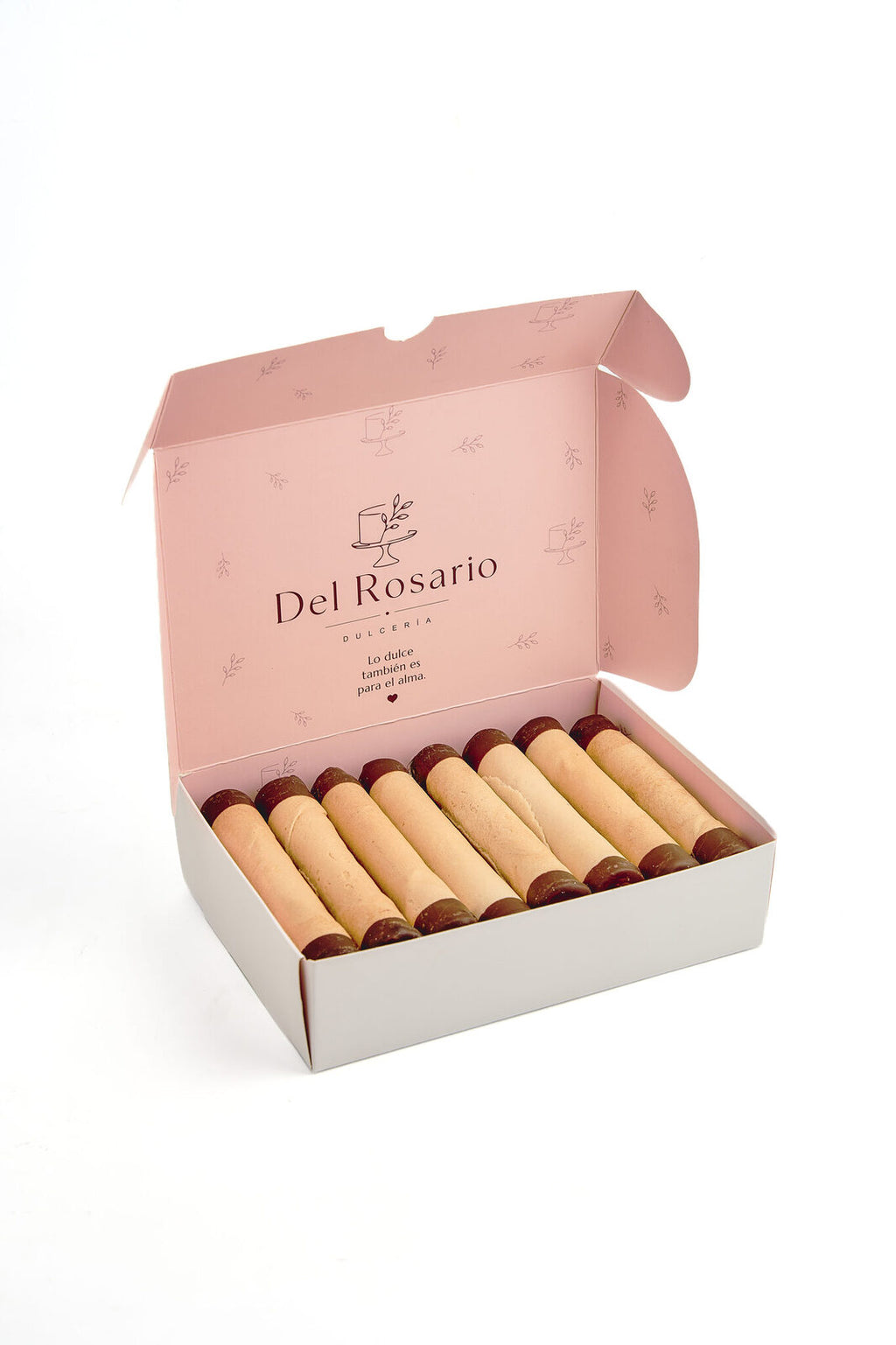 Barquillos rellenos Del Rosario Dulcería